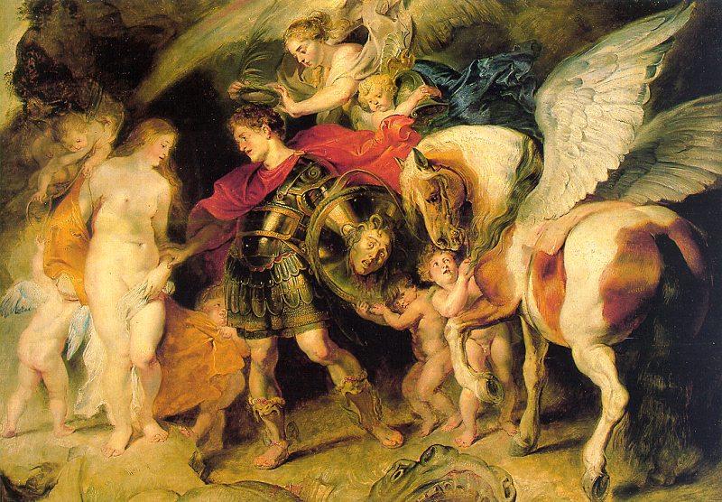 Peter Paul Rubens Perseus Liberating Andromeda oil painting image